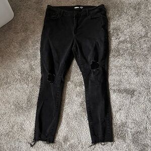 Old Navy Raw Hem Skinny Jean